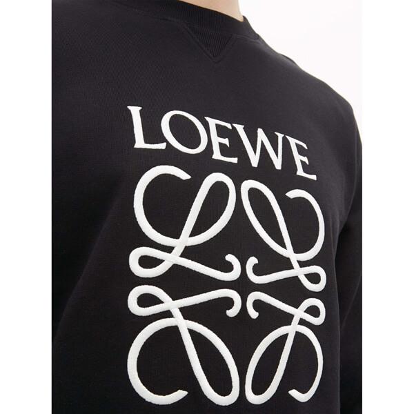 【LOEWE】ロエベ トレーナー コピー アナグラム コットンスウェットシャツH6109900CR